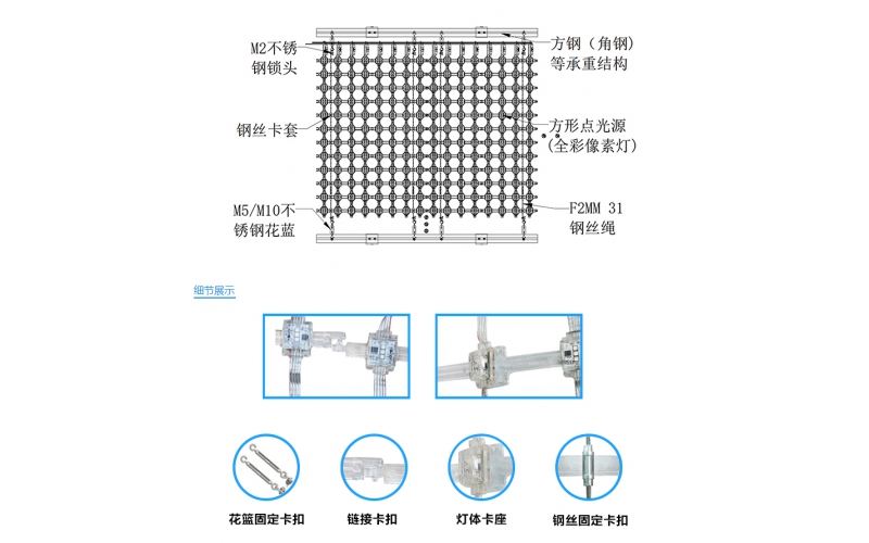 P62.5全彩網格屏，網格軟屏，戶外LED網格屏