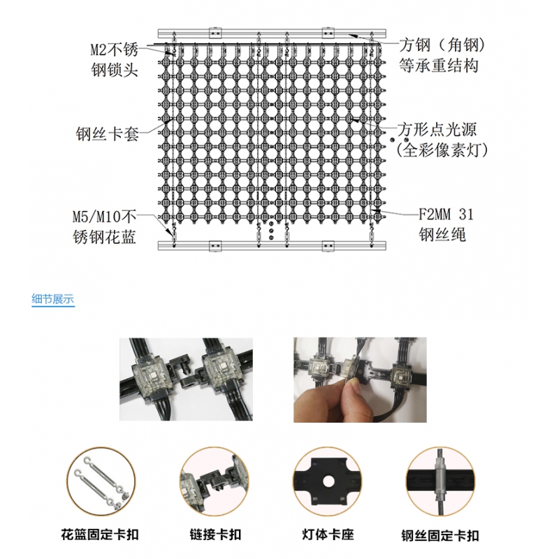 P38.5 LED 網(wǎng)格屏，LED網(wǎng)格軟屏，戶(hù)外LED網(wǎng)格屏